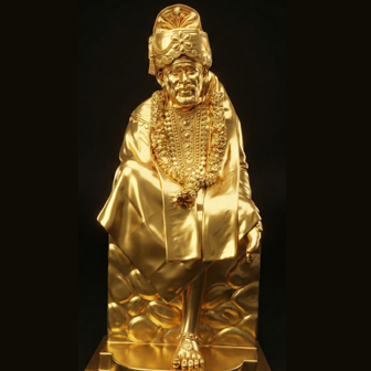 6ft gold shirdi sai idol to be consecrated at Ramaneswaram